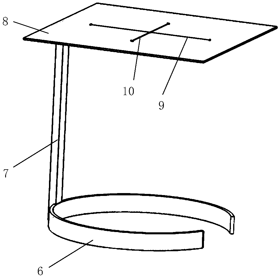 Cervical motion detecting device and method