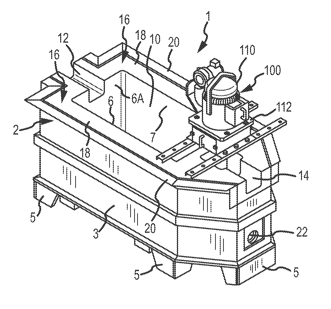 Transfer well system and method for making same