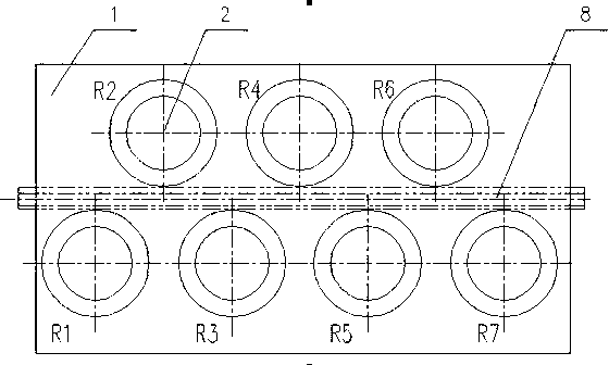 Section steel straightening device and method