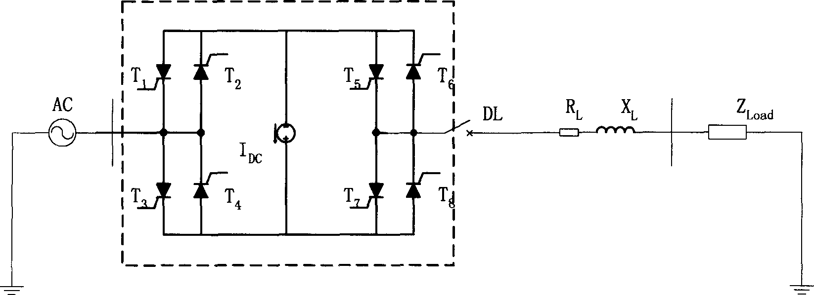 Fault current-limiting device for transmission and distribution electric network