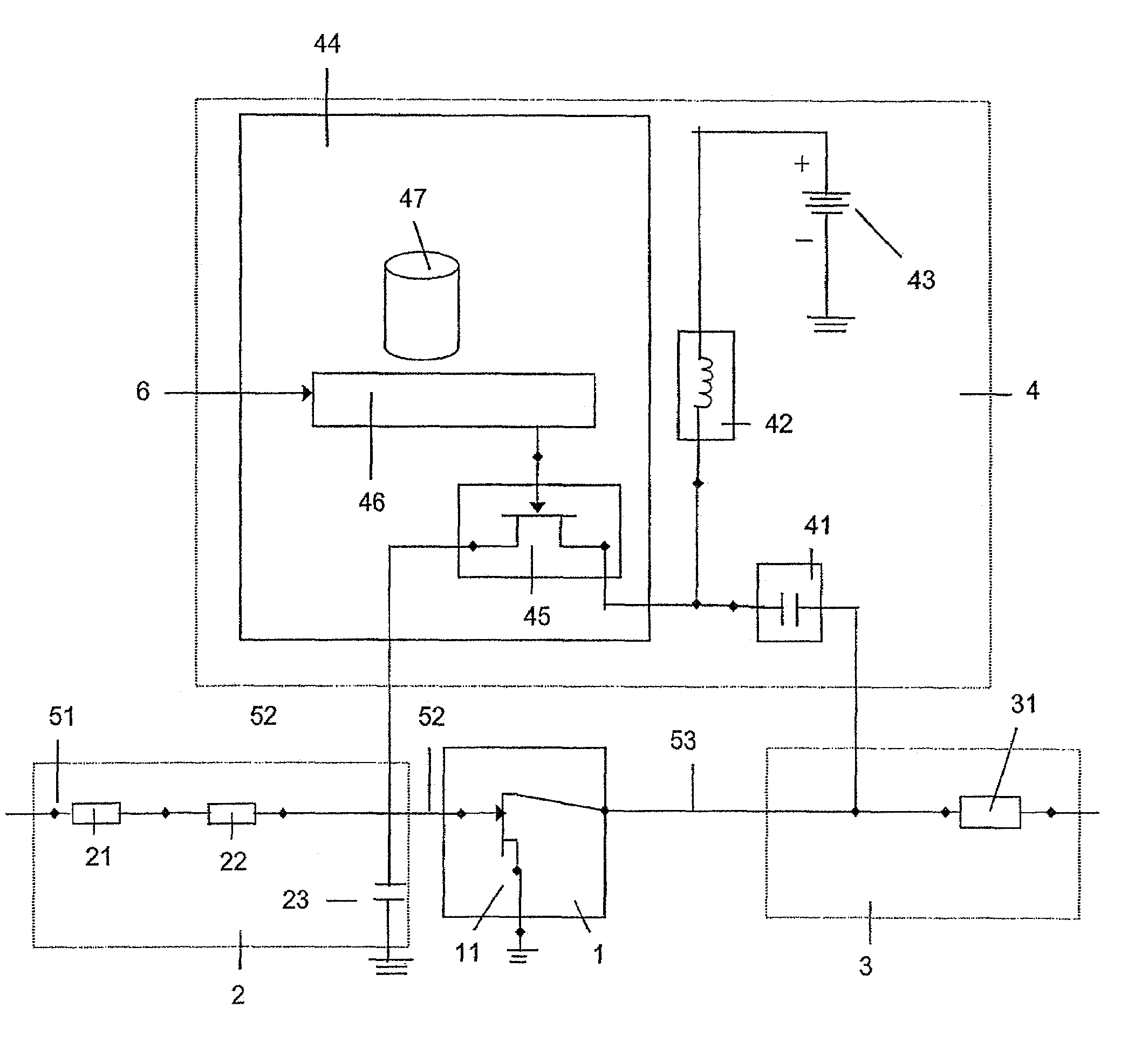 Power amplifier with controllable feedback loop