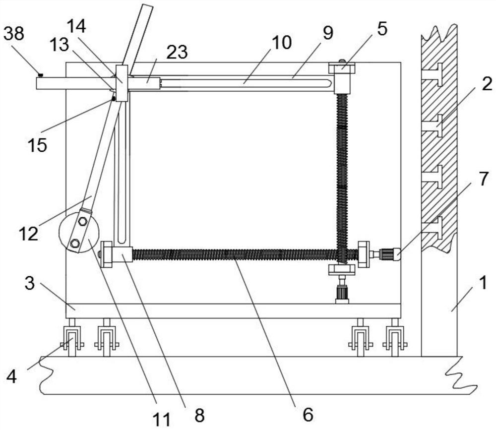 Assembled building locking structure with firm connection