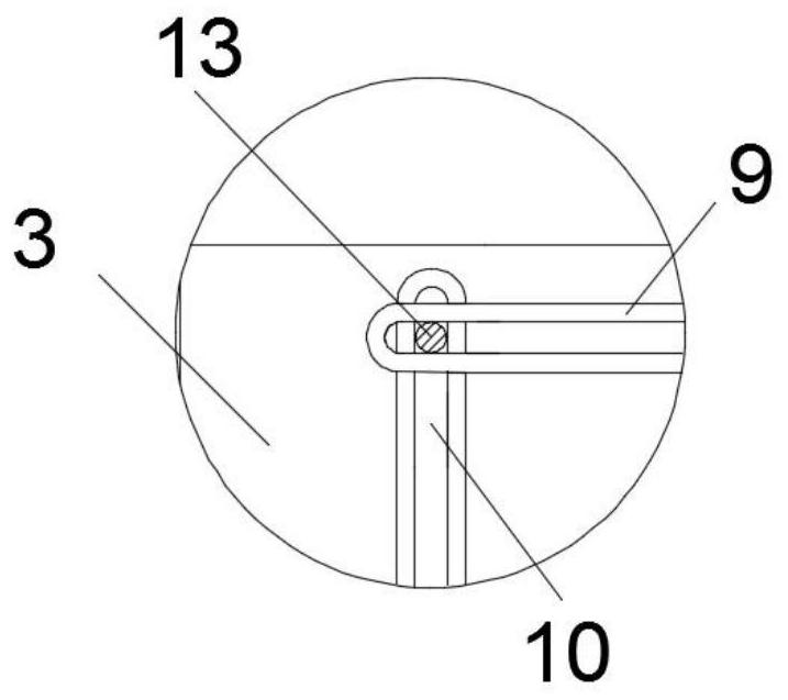 Assembled building locking structure with firm connection