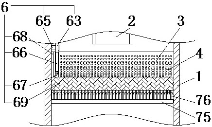 Cooling liquid circulating scrap removing device for machining