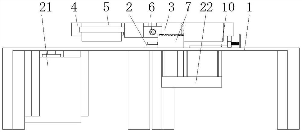 Keyway machining equipment for pseudo-classic architecture