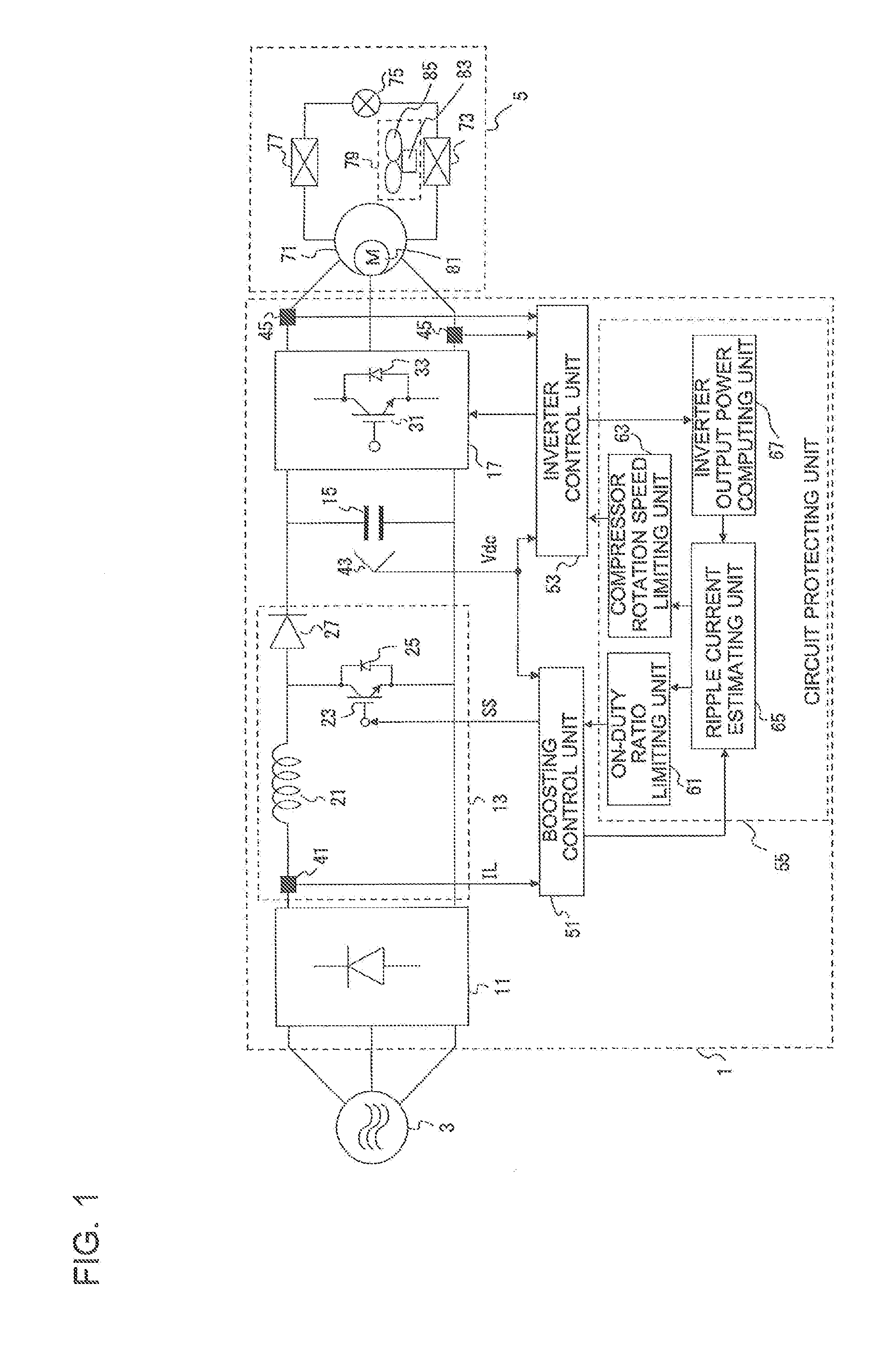 Motor drive control device, compressor, air-sending device, and air-conditioning apparatus