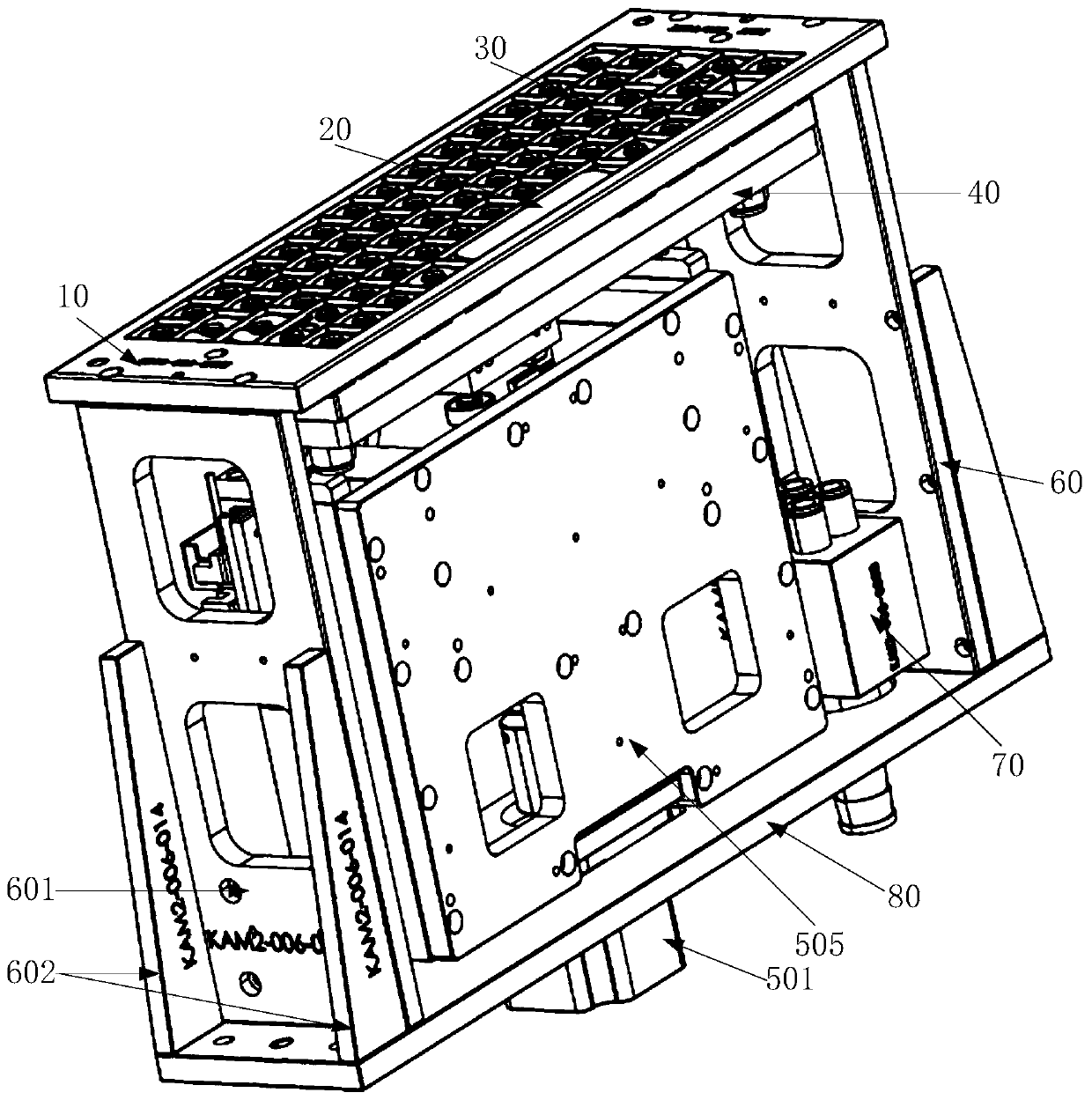 Full-automatic precise assembling equipment for keyboard keycap