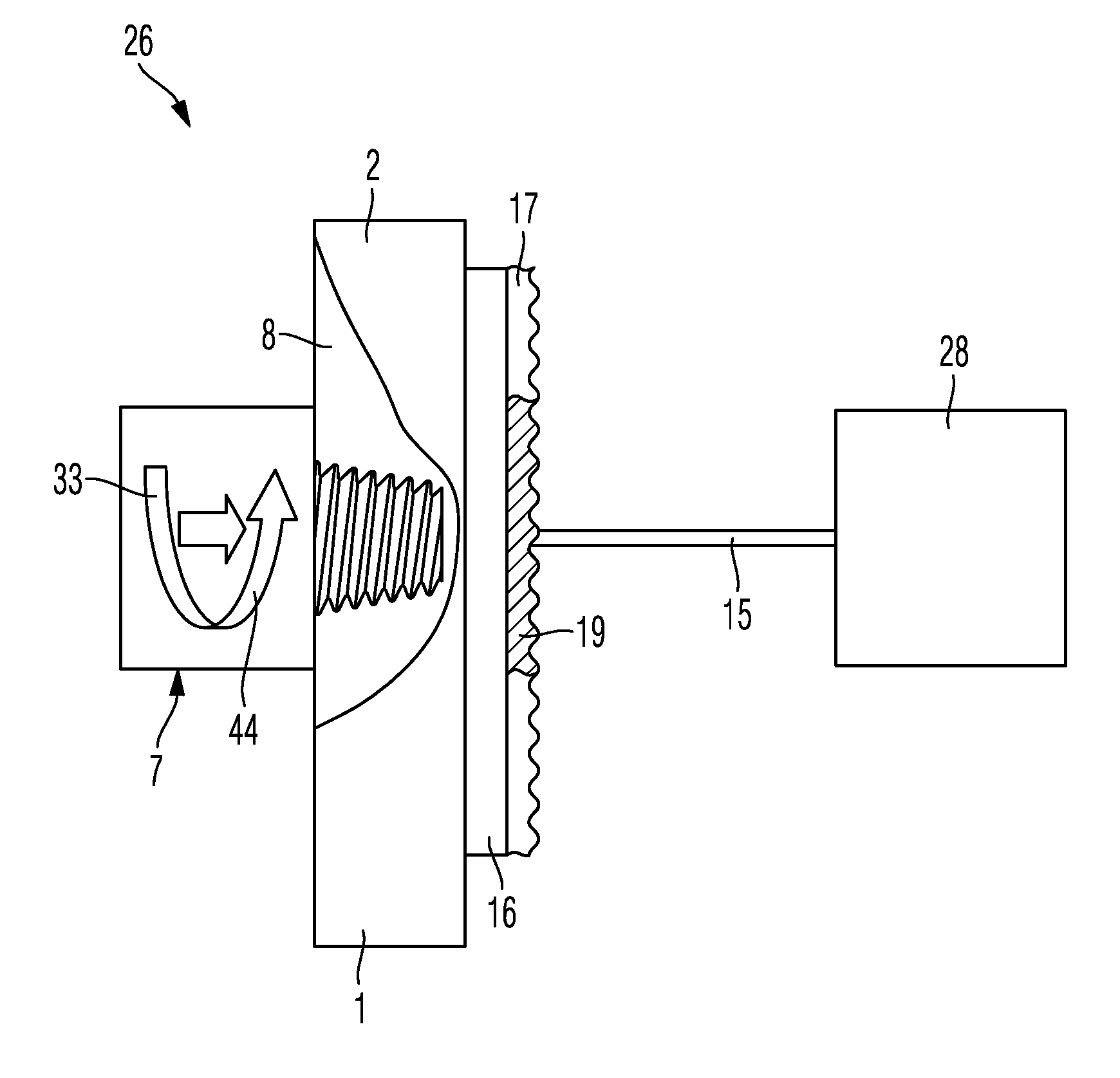 Method and device for the friction stir welding of two components