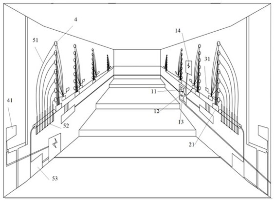 Multi-dimensional automatic monitoring system for multiple indexes of slope soil