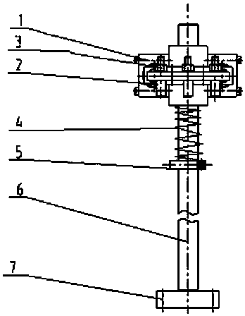 A kind of auxiliary tooling for clutch armature of die-casting machine assembly line