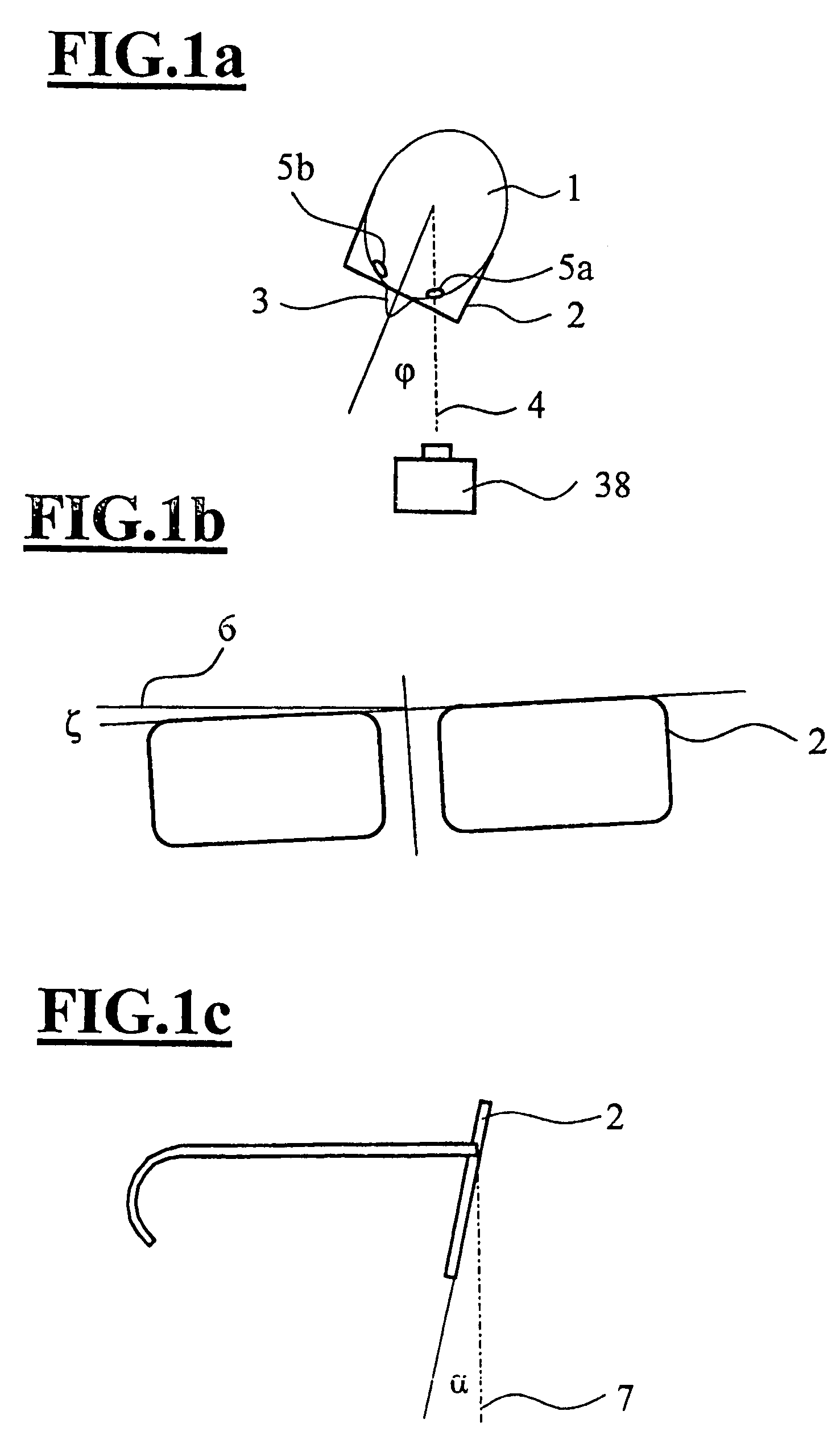 Measuring brace and arrangement and method for determining the forward angle of inclination of a spectacle frame