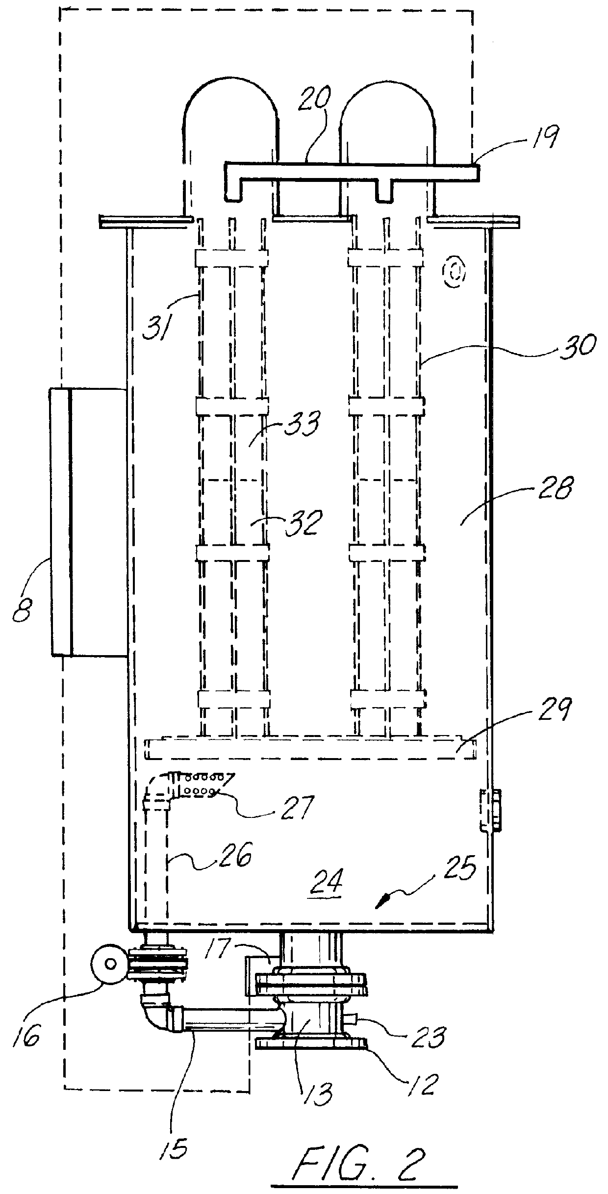 System for depressurizing, filtering, and noise suppression of high pressure pneumatic vessels