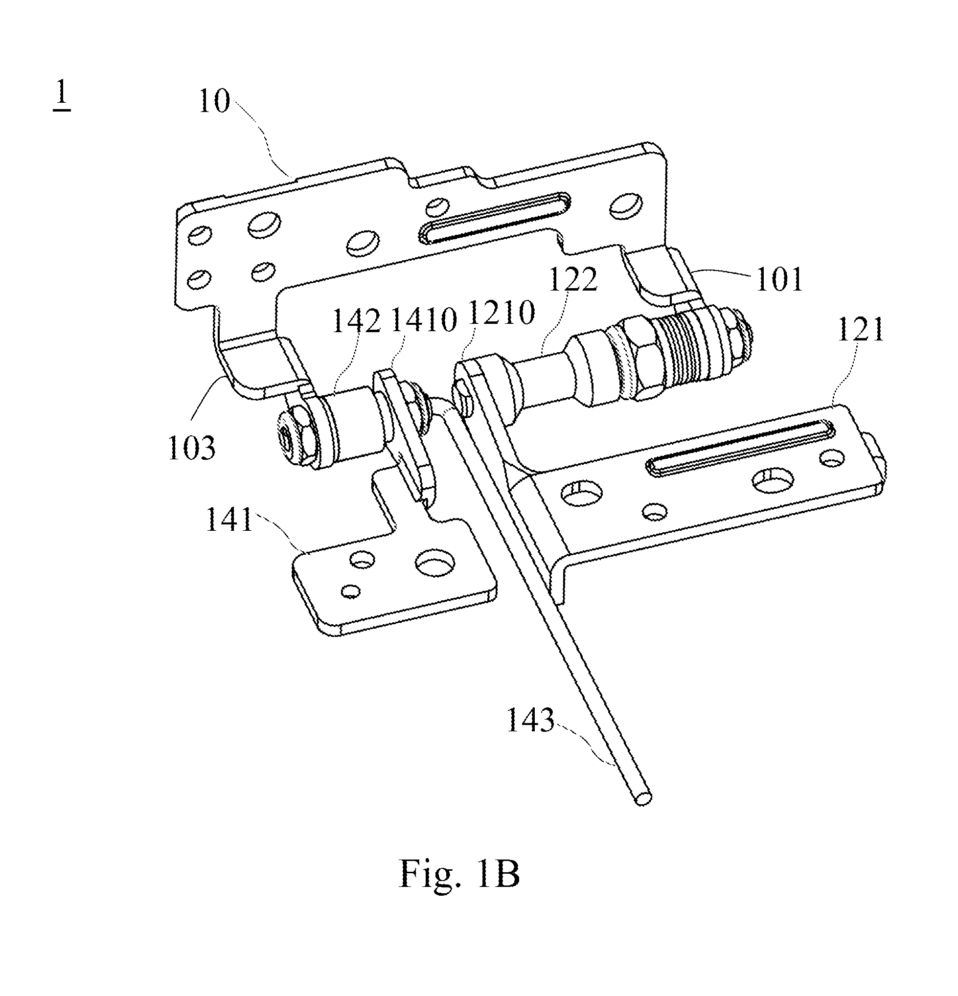 Two-shaft hinge antenna and foldable electronic device using the same
