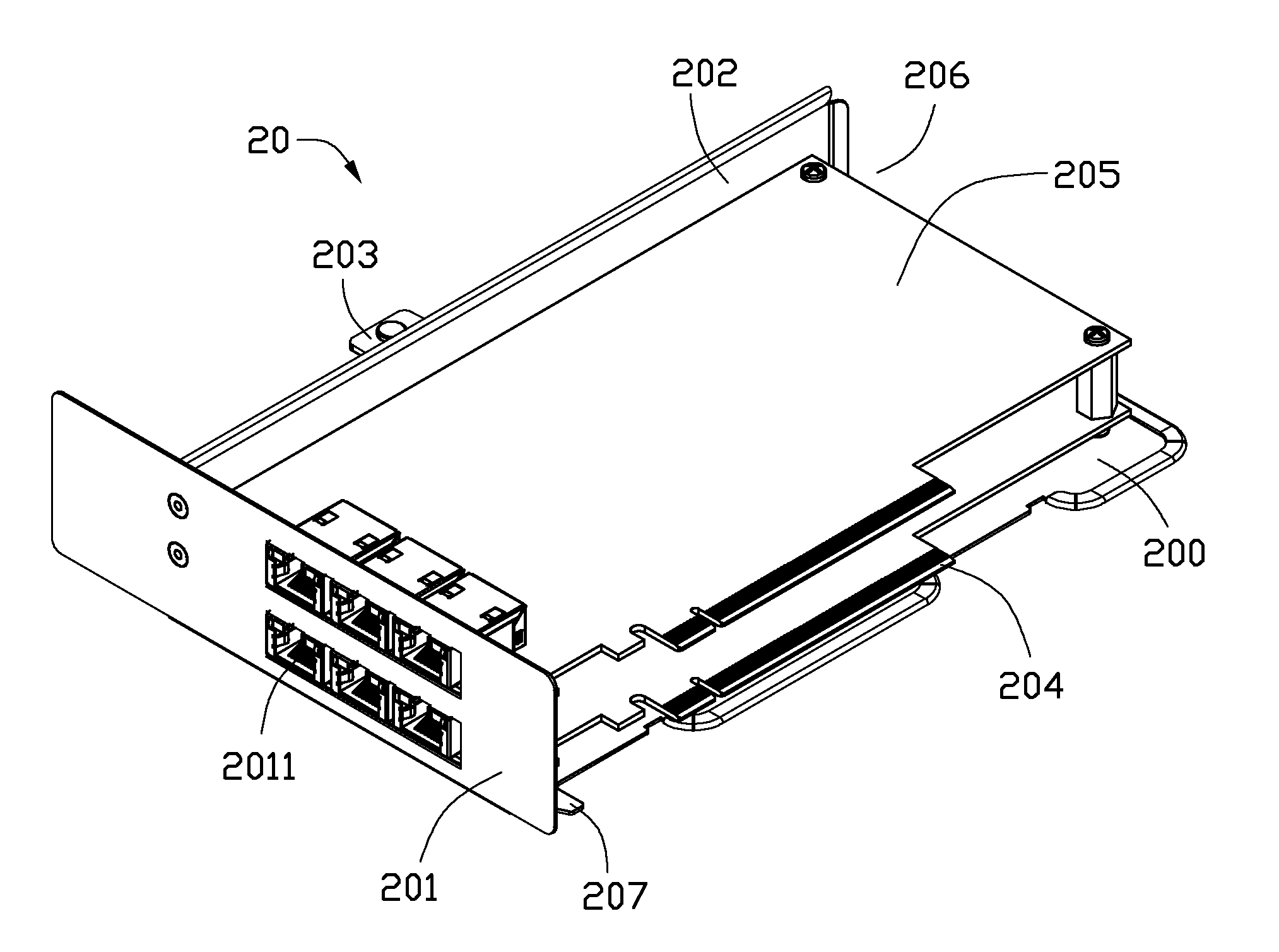 Server with expansion card