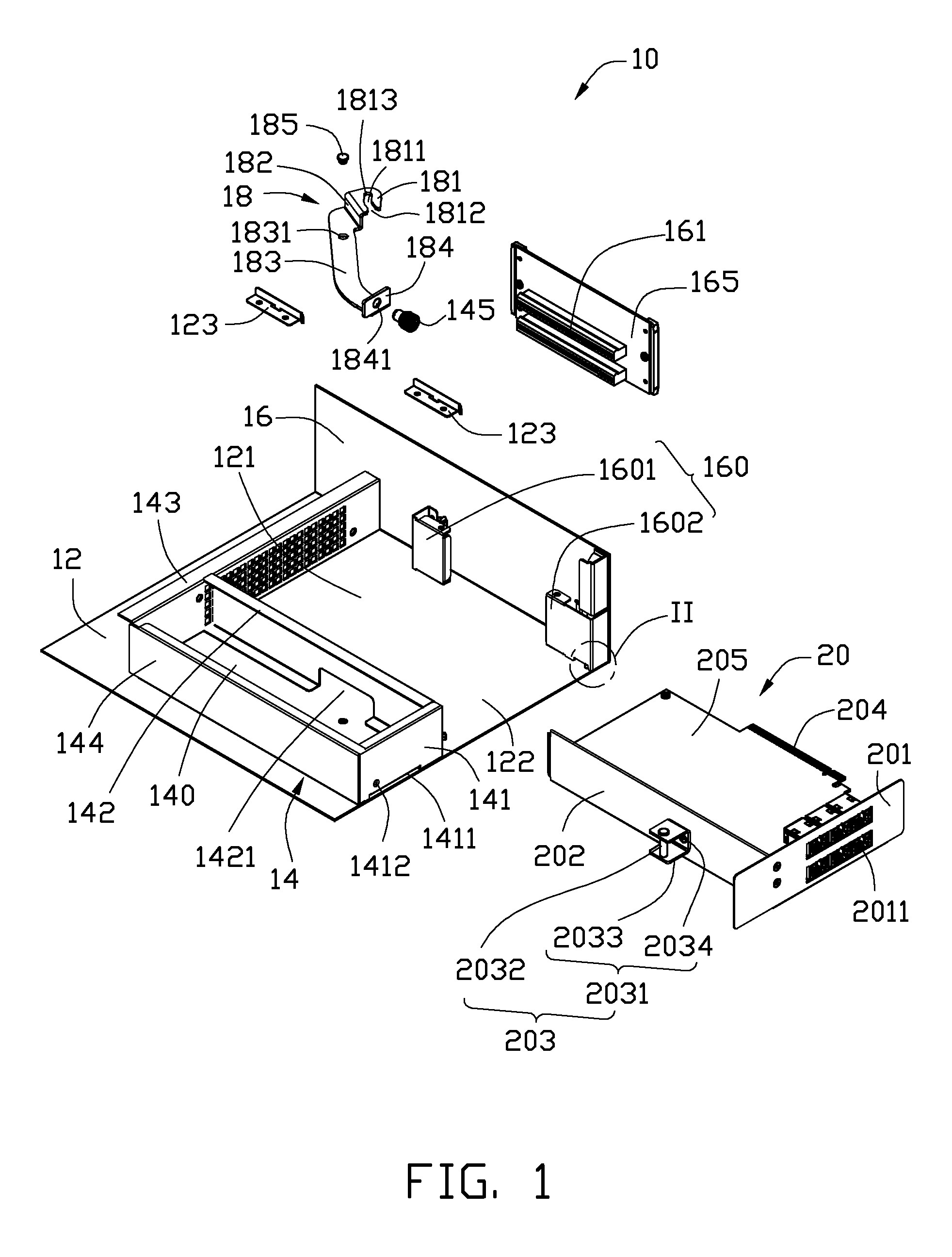 Server with expansion card