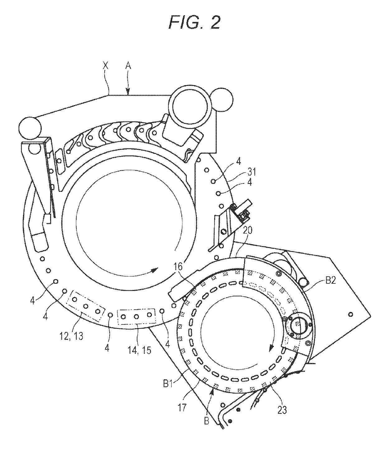 Molded product conveying device