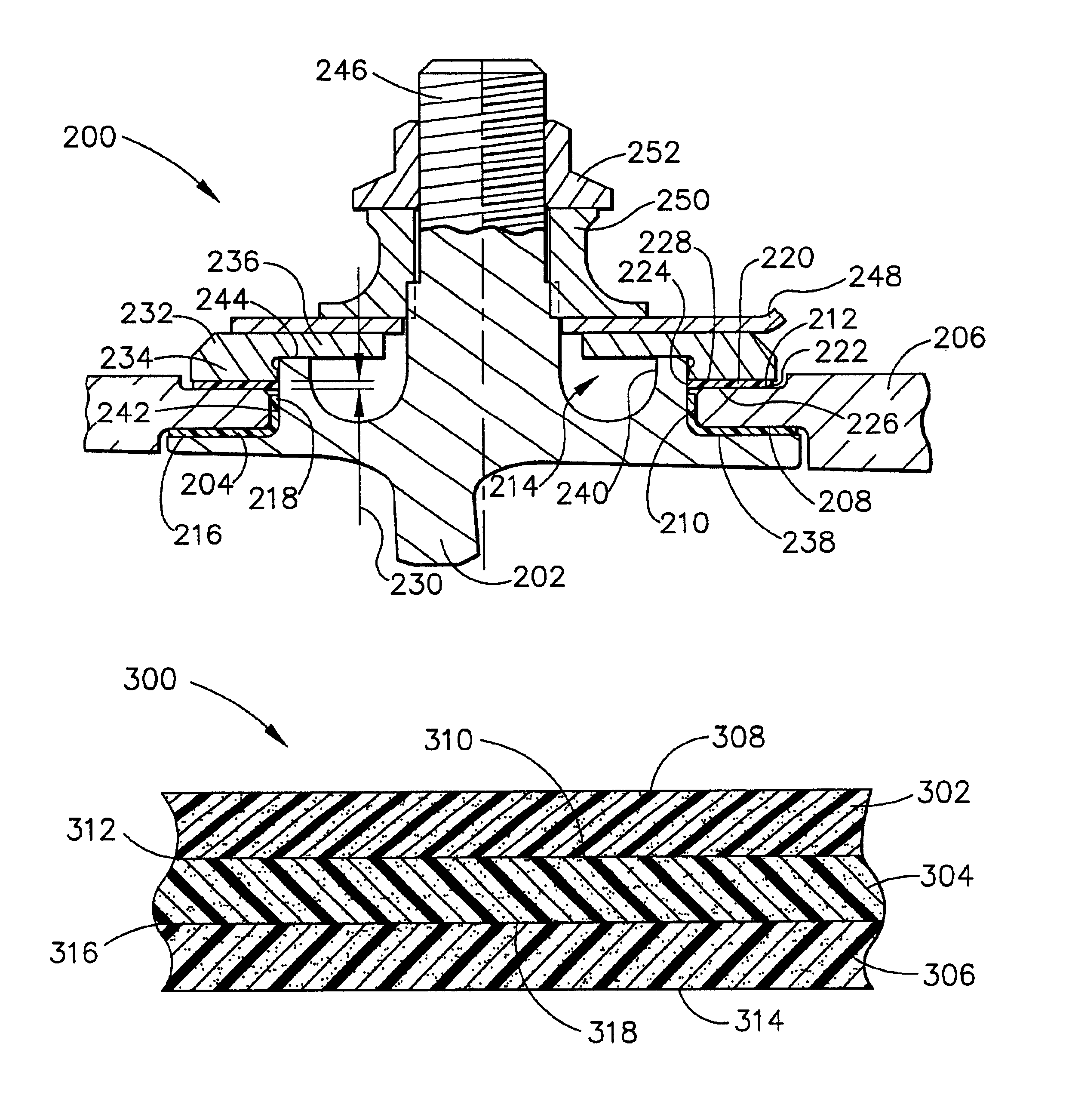 Method of manufacturing variable vane seal and washer materials