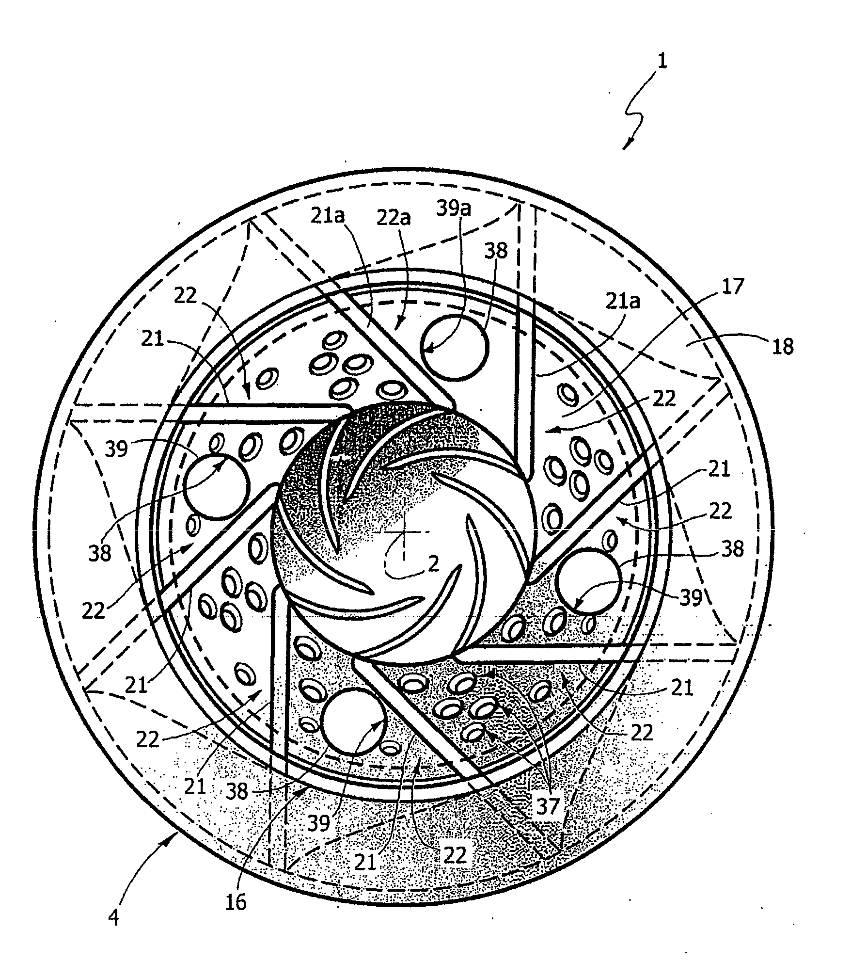 Method For Starting A Gas Turbine Equipped With A Gas Burner, And Axial Swirler For Said Burner