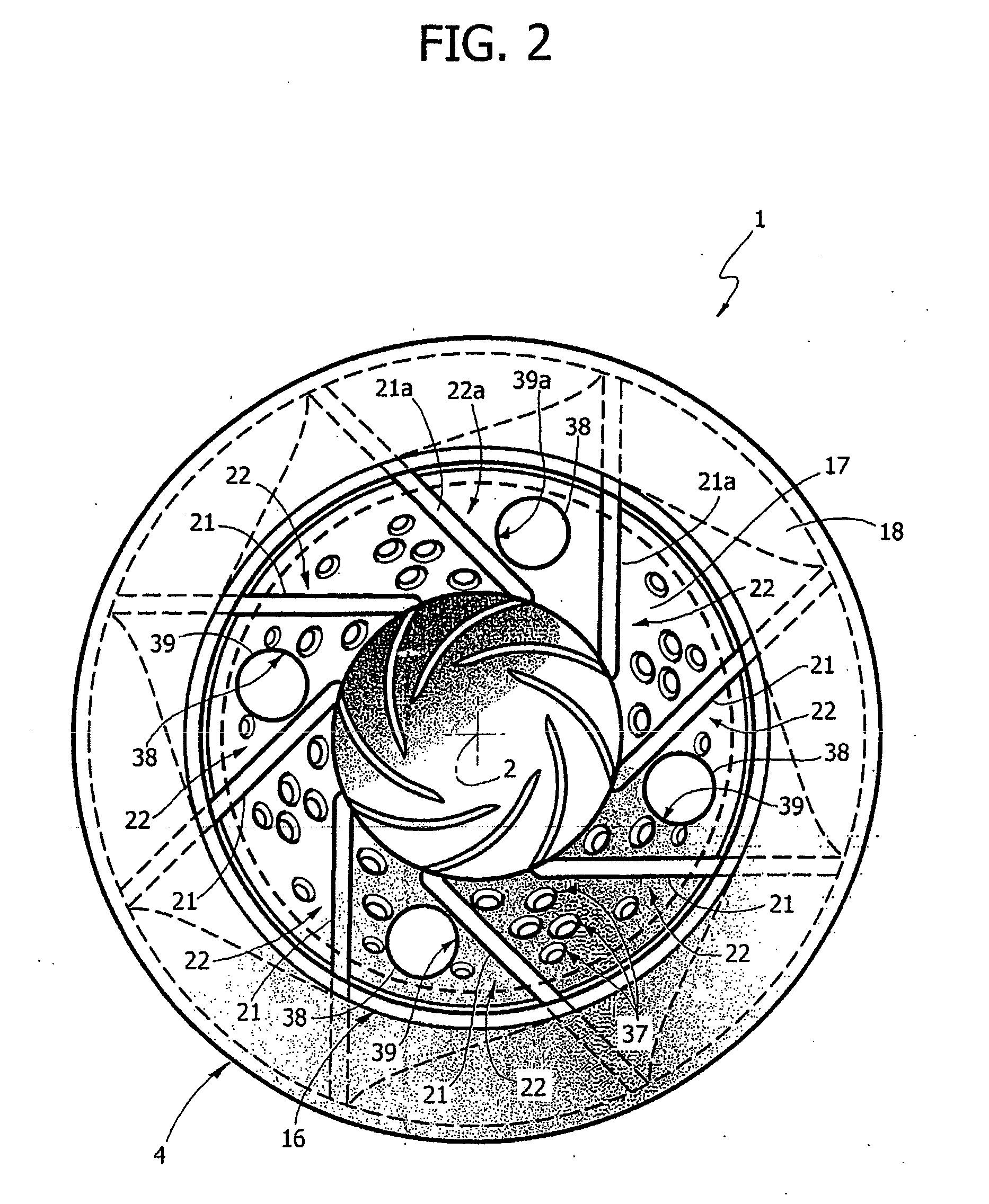 Method For Starting A Gas Turbine Equipped With A Gas Burner, And Axial Swirler For Said Burner