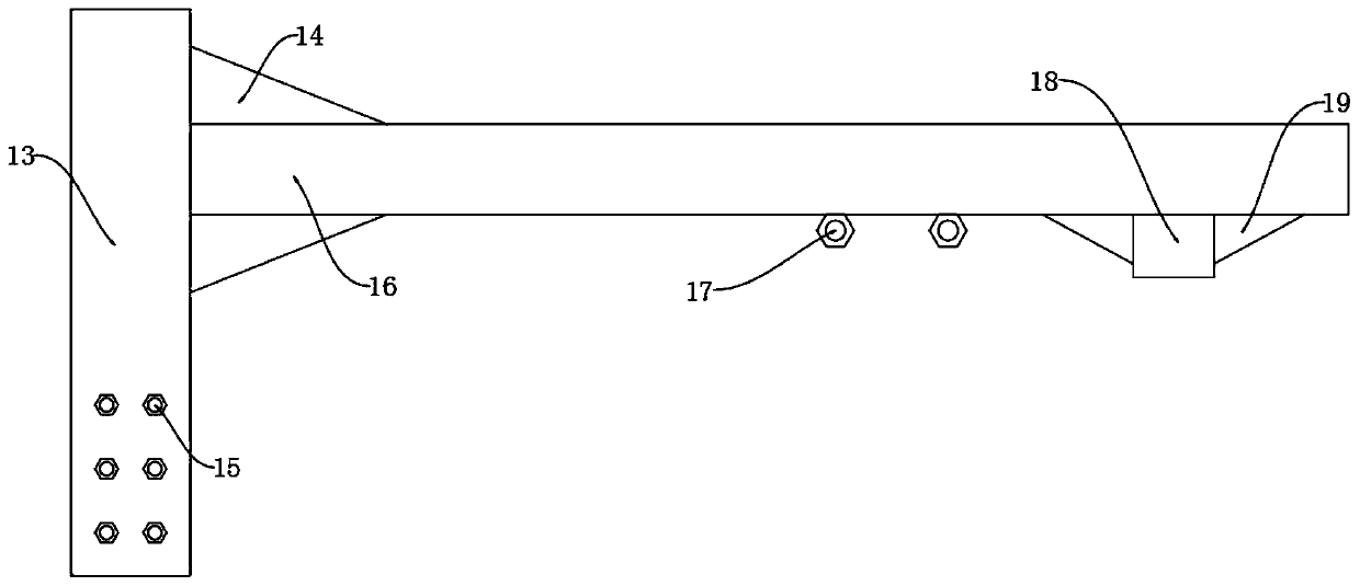 Multifunctional high-altitude high-point support