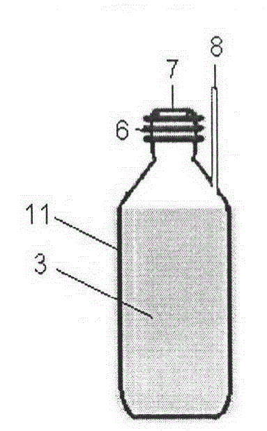Seeping micro-irrigation container and preparation method thereof