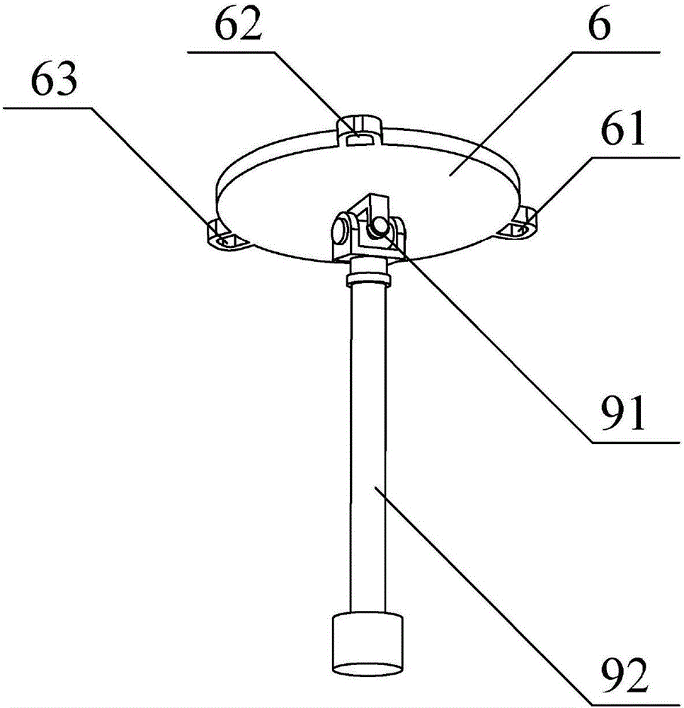 Support frame mechanism for rigid and flexible parallel serial condenser rotating at two degrees of freedom
