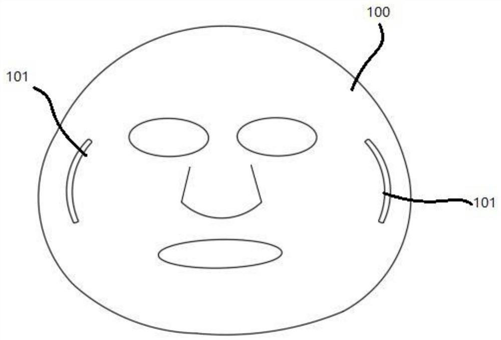 Whitening and freckle-removing type gel mask and preparation method thereof