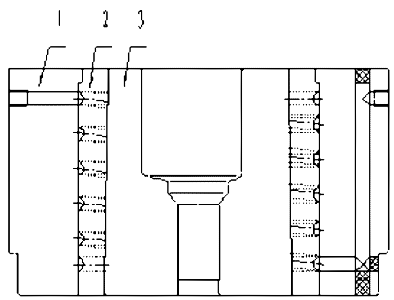 Method for processing integral concave mould of universal joint