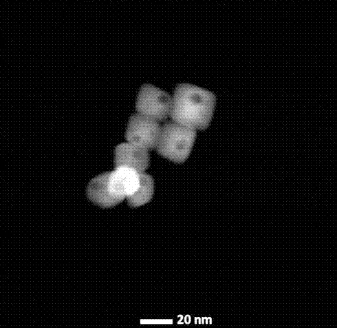 Preparation method for Ti3+/TiO2 photo-catalyst with hollow structure