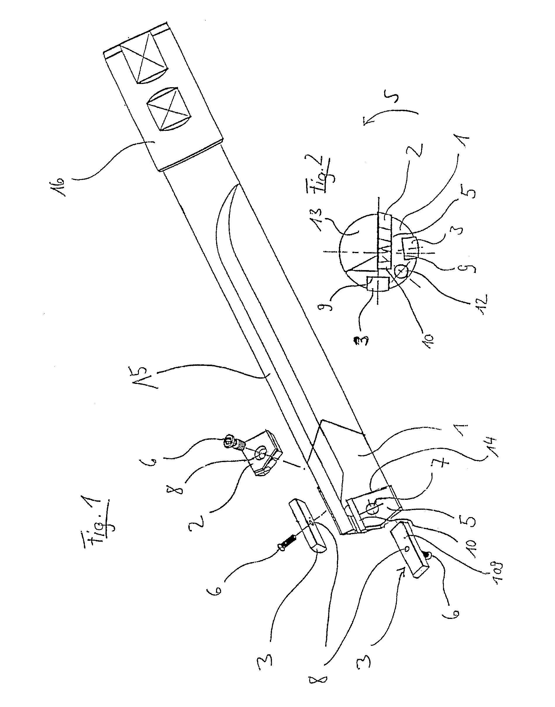 Deep hole drill