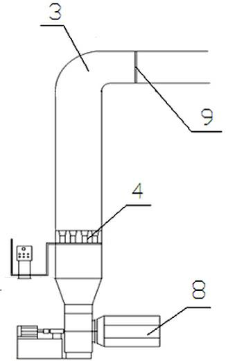 Combustor and spray drying tower using same