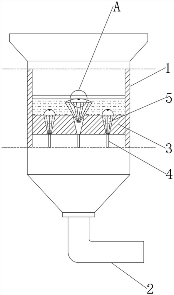 Excrement dehydration pretreatment device for animal husbandry