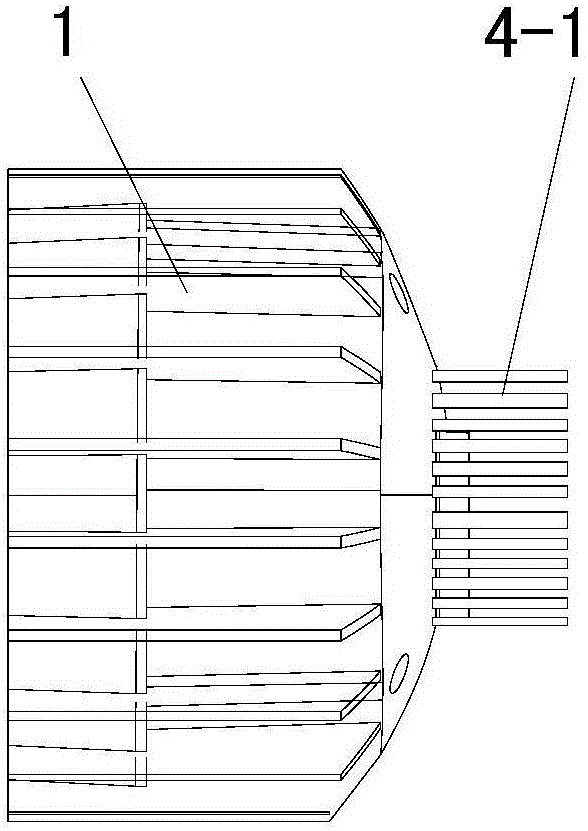 Automotive LED headlamp capable of achieving overall and rapid radiating and radiating method