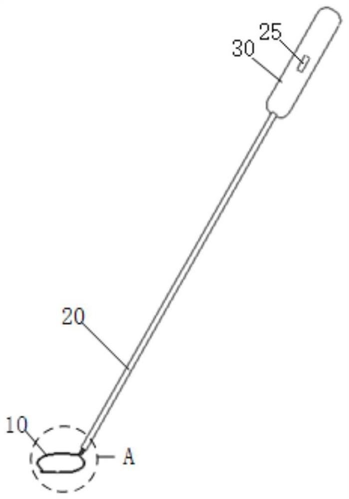 Lung metal marker detection device and system