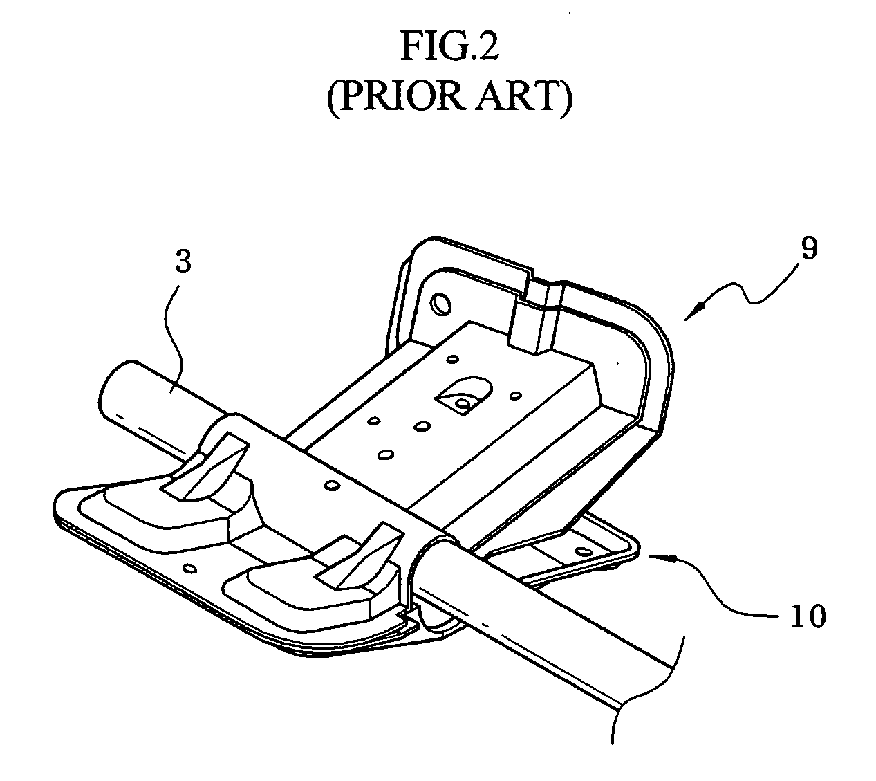 Steering-column fixing-panel assembly of cowl crossmember