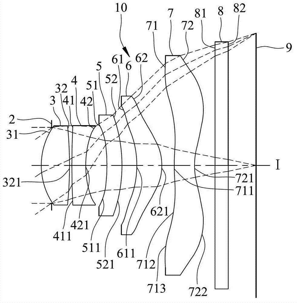 Optical imaging lens and electronic device using same