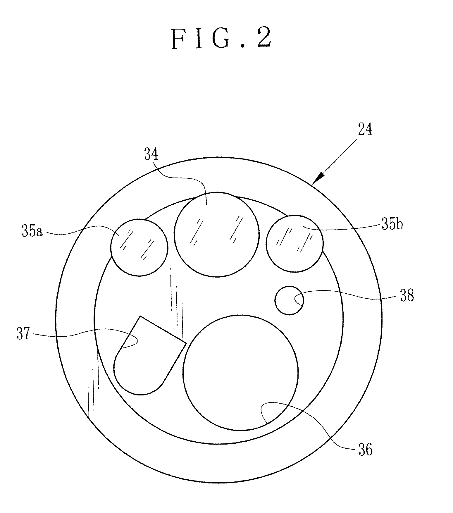 Check valve assembly for endoscope