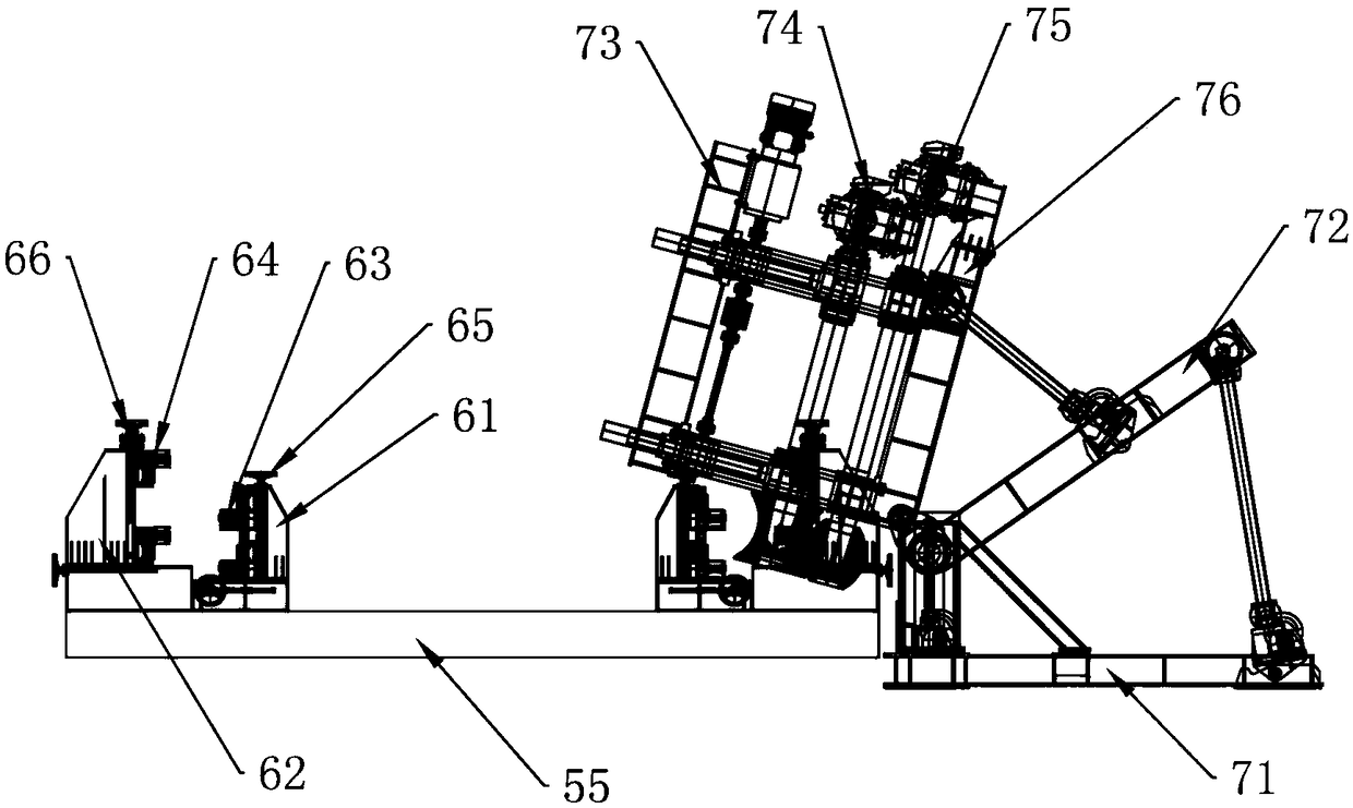 Irregular curved plate molding hydraulic machine equipment