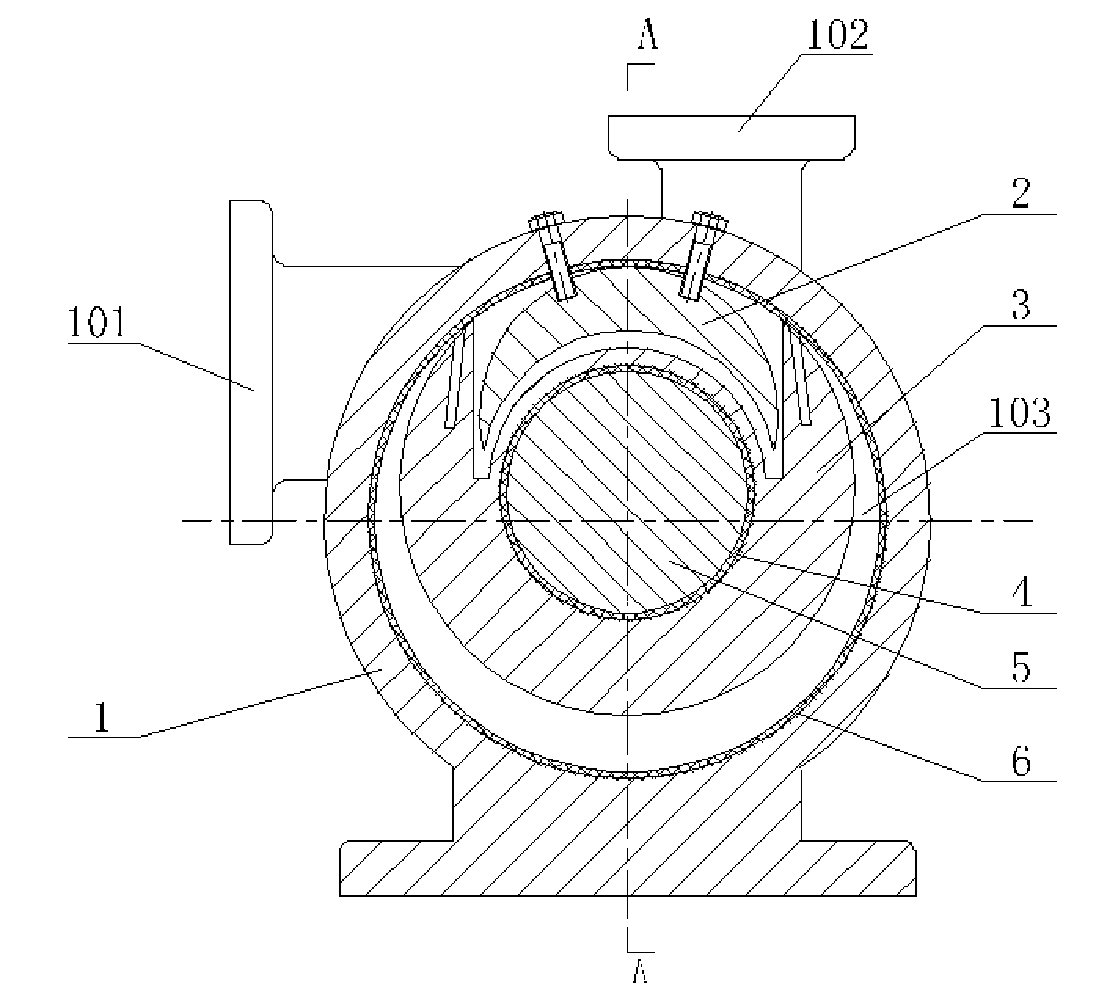 Variable-volume type multi-chamber hydraulic water pump