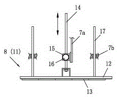 Motor rotor surface pickling and deburring machine