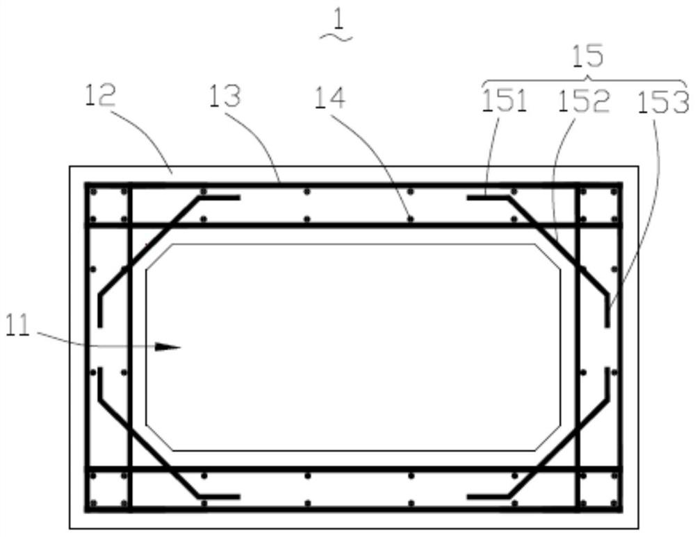 Prefabricated part, assembled socket type square pipe culvert and construction method of assembled socket type square pipe culvert