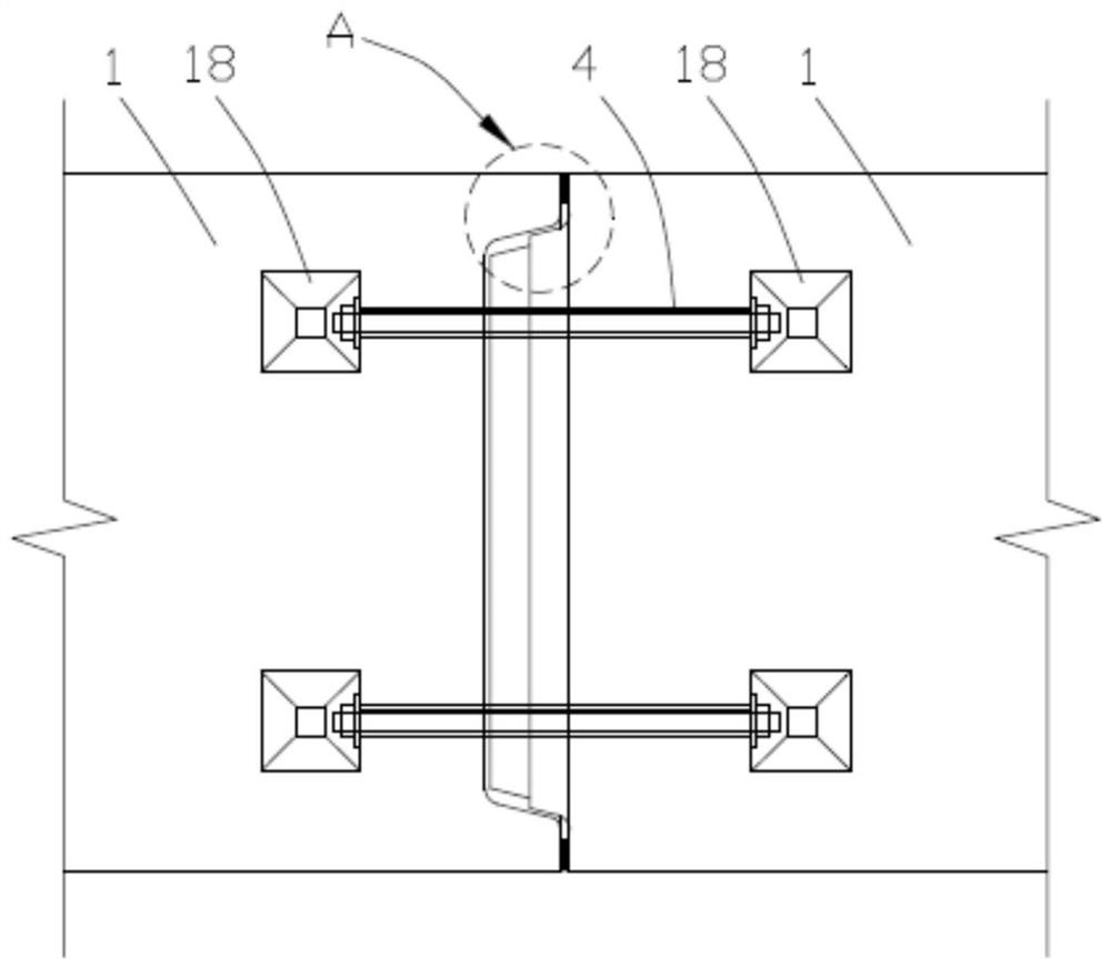 Prefabricated part, assembled socket type square pipe culvert and construction method of assembled socket type square pipe culvert