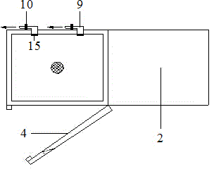 Self-cleaning express cabinet and method