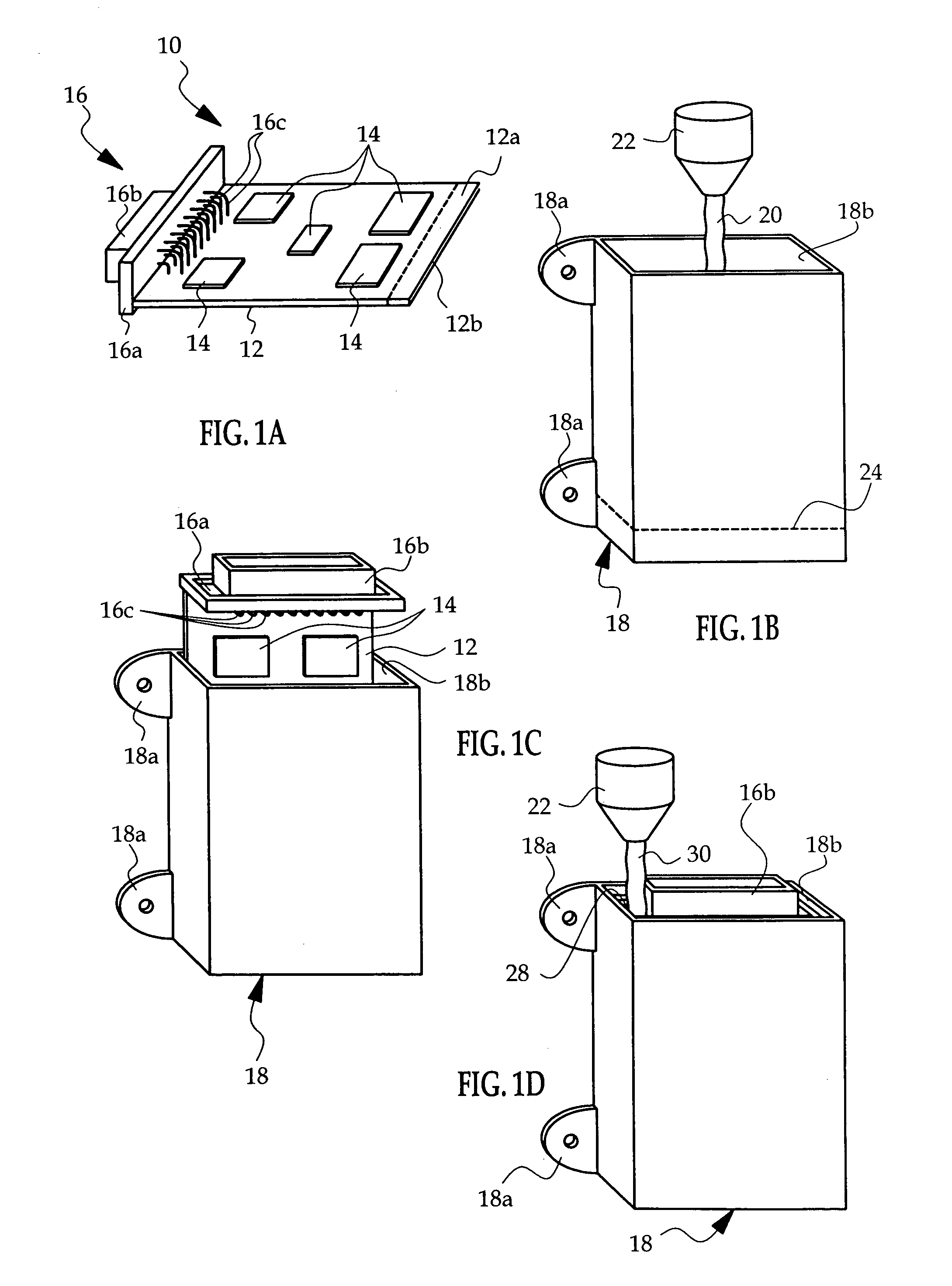 Method of manufacturing a sealed electronic module