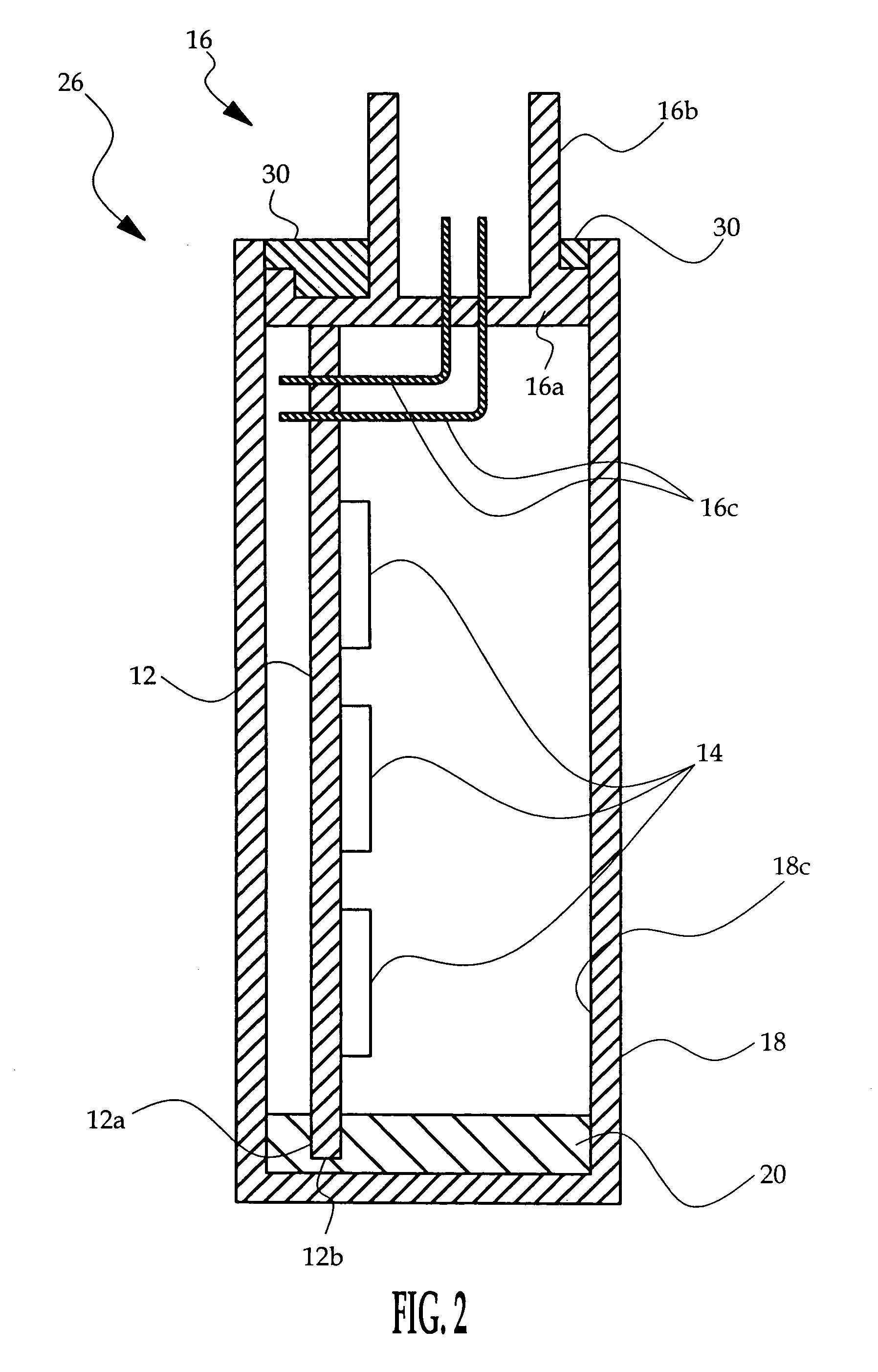 Method of manufacturing a sealed electronic module