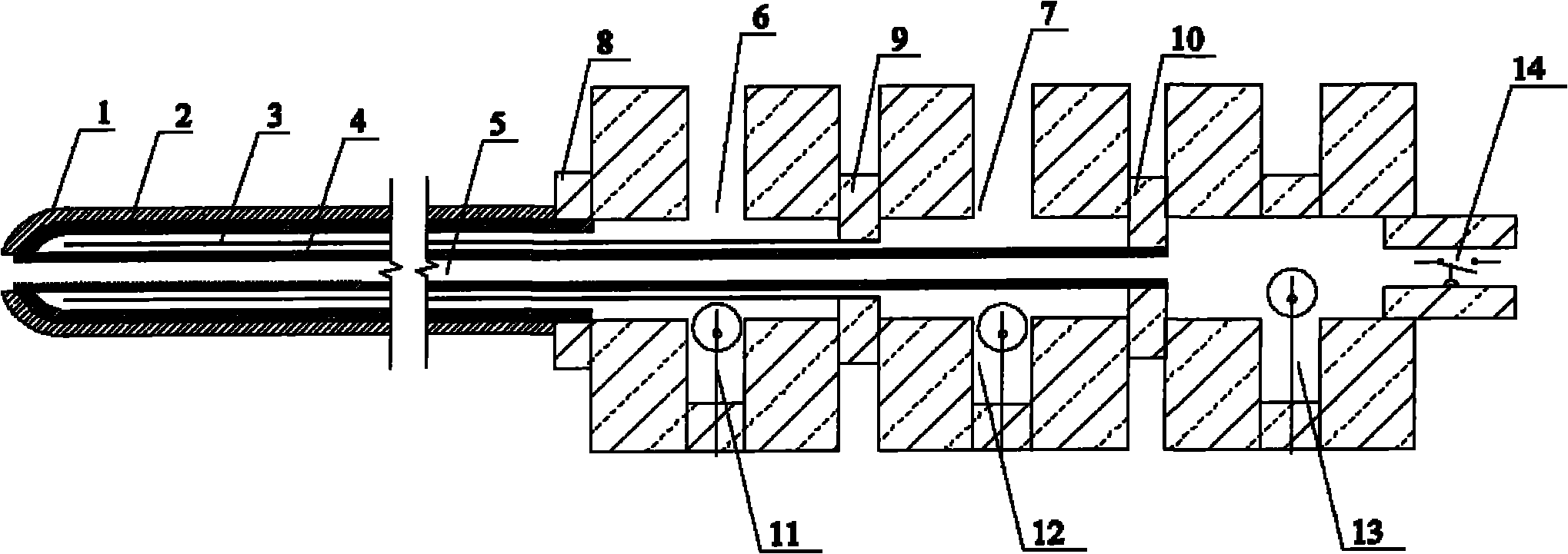 Enthalpy probe for diagnosing thermal plasma