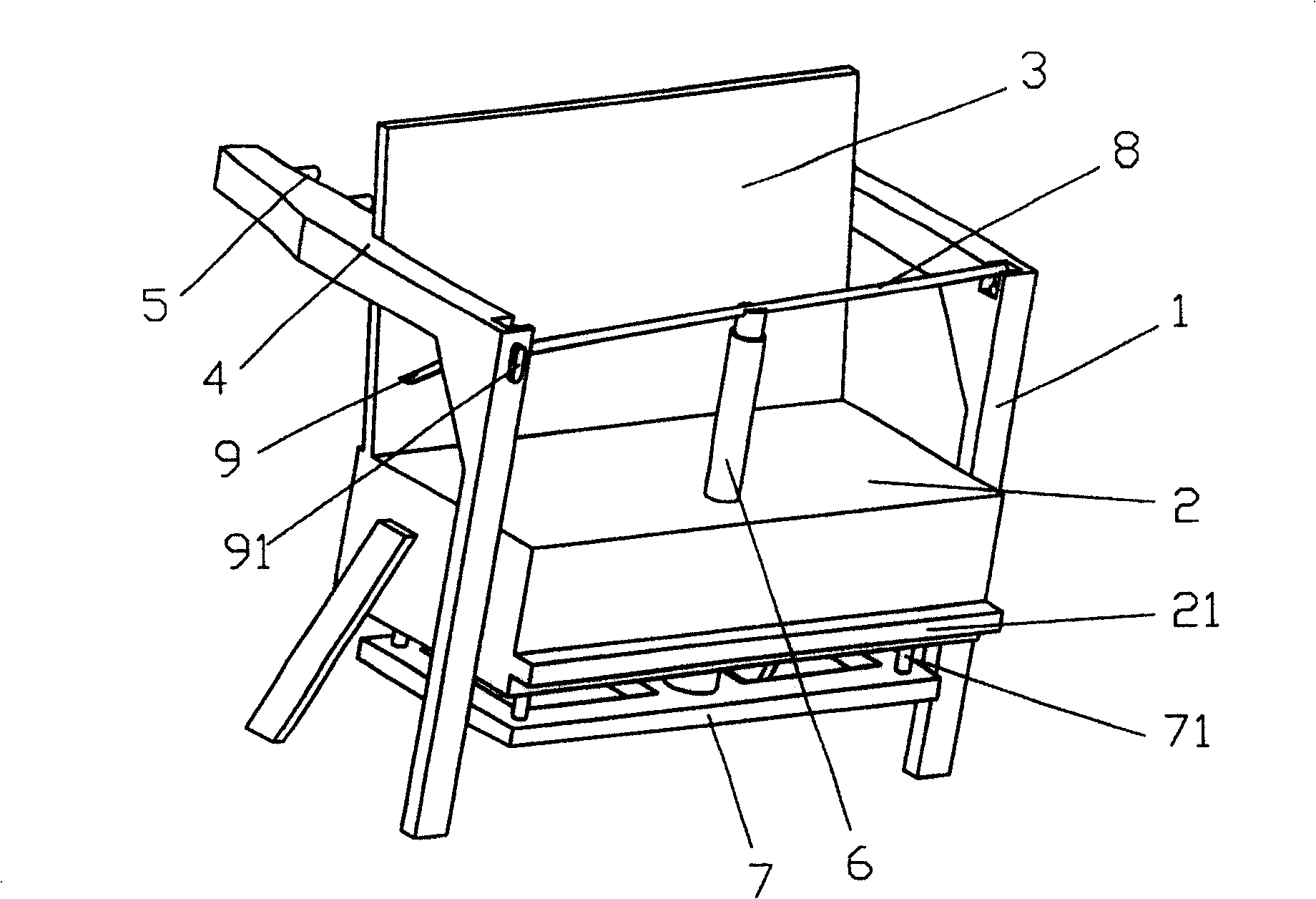 Children' lifting chair