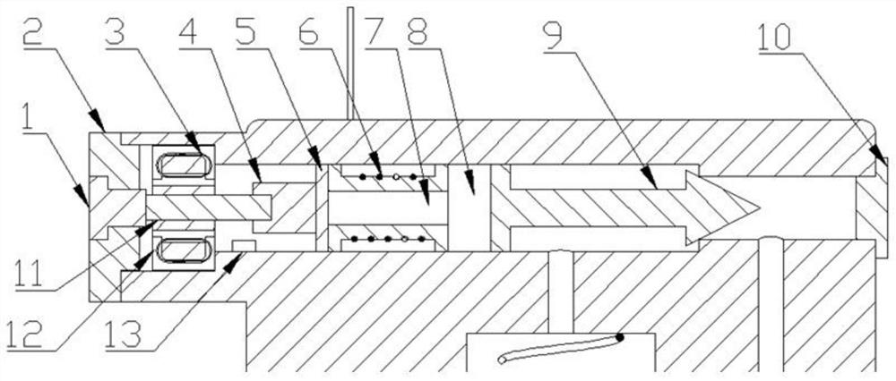 Magneto-rheological pilot safety valve of hydraulic support based on magnetic control material and its application