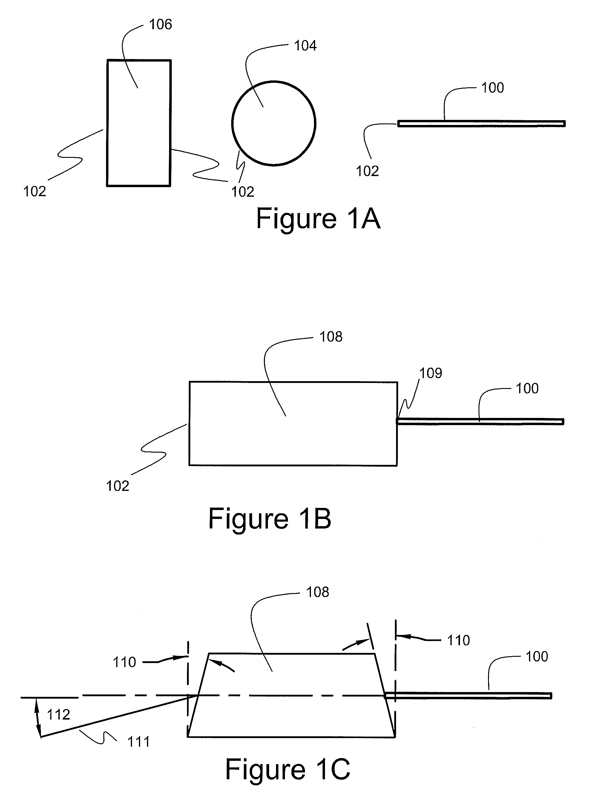 Grin-lensed, tuned wedge waveguide termination and method of reducing back reflection caused thereby