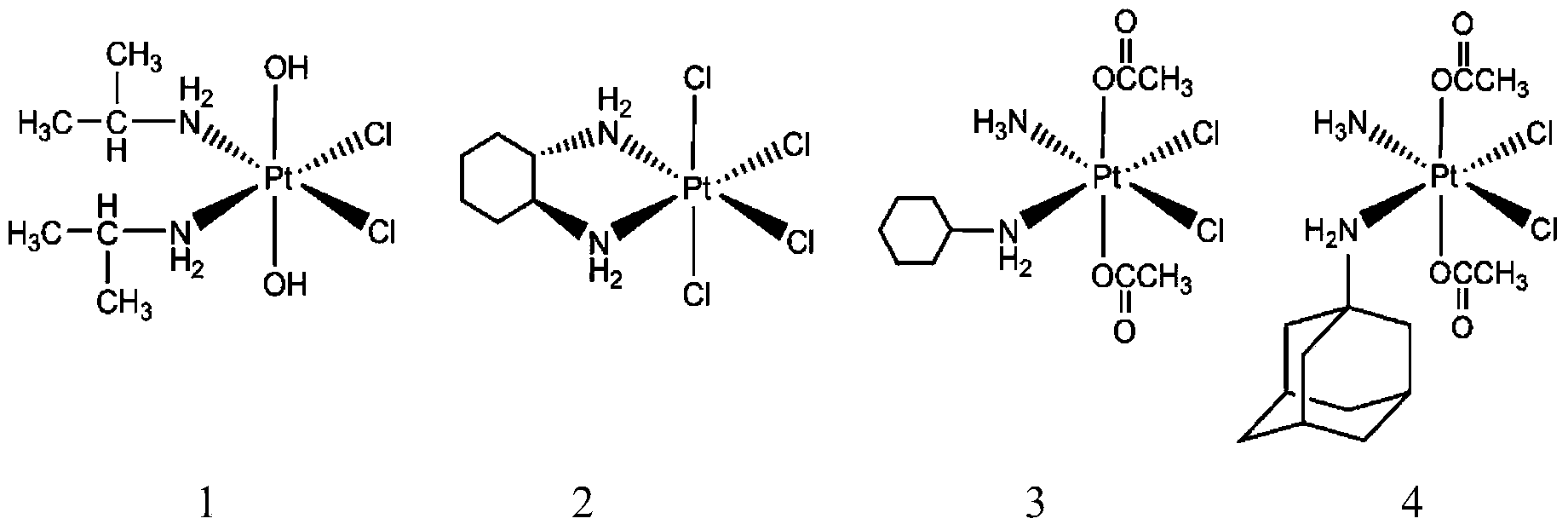 Pt (IV) type anti-cancer medicine with mixed axial ligands and preparation method thereof